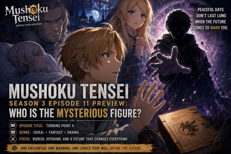 Mushoku Tensei Season 3 Episode 11 Preview: Who is the Mysterious Figure? Mushoku Tensei Season 3 Episode 11 Preview: Who is the Mysterious Figure?
