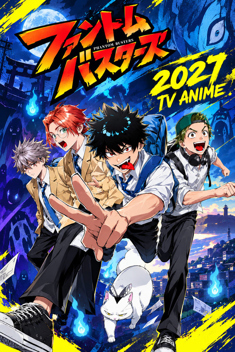 Phantom Busters Anime Officially Announced for 2027 Release: Everything We Know So Far Phantom Busters Anime Officially Announced for 2027 Release: Everything We Know So Far