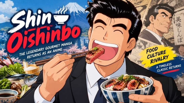 Shin Oishinbo Anime Announced: Legendary Culinary Manga Returns After Decades Shin Oishinbo Anime Announced: Legendary Culinary Manga Returns After Decades