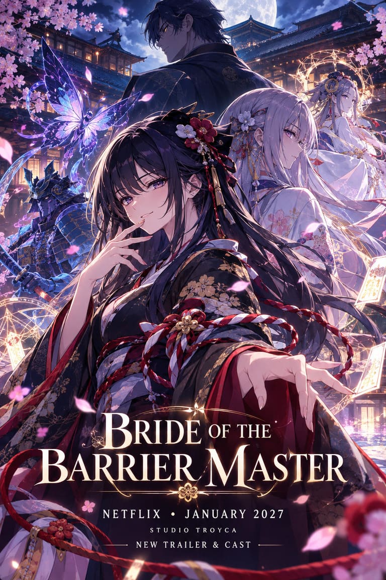 Bride of the Barrier Master New Trailer Reveals Cast, Netflix Premiere, and Studio TROYCA Details Bride of the Barrier Master New Trailer Reveals Cast, Netflix Premiere, and Studio TROYCA Details