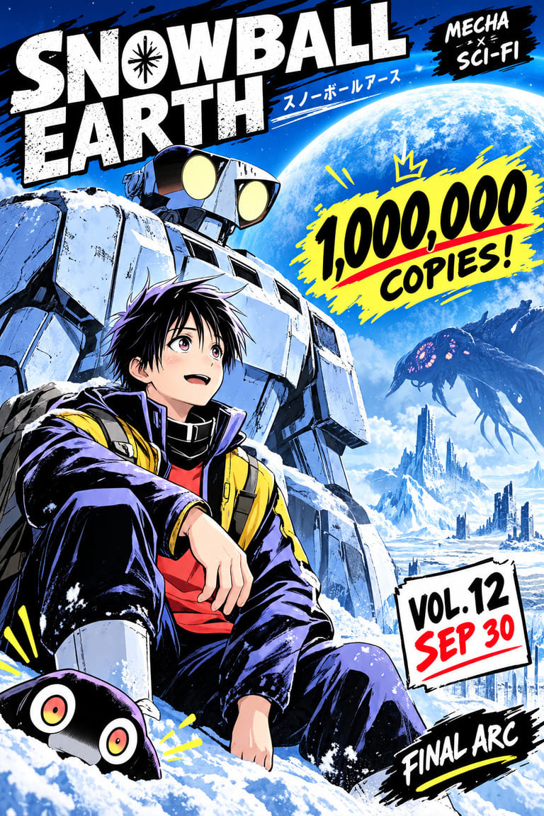 Snowball Earth Manga Hits 1 Million Copies as Final Arc Begins Snowball Earth Manga Hits 1 Million Copies as Final Arc Begins