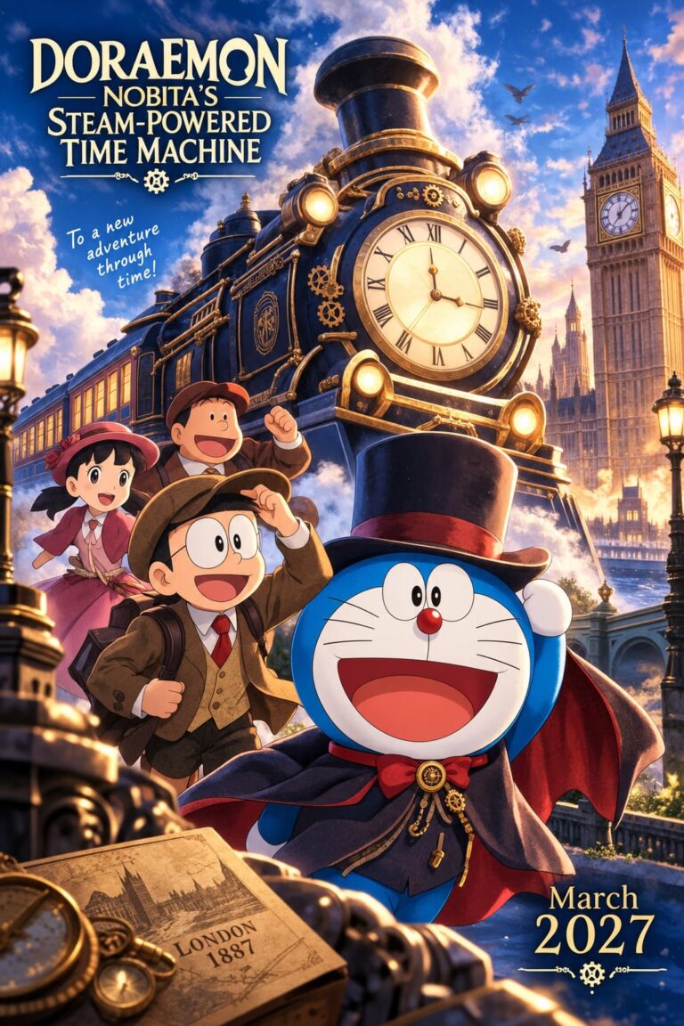 Doraemon: Nobita's Steam-Powered Time Machine Movie Release Date, Teaser Trailer, Plot, and Staff Details Explained Doraemon: Nobita’s Steam-Powered Time Machine Movie Release Date, Teaser Trailer, Plot, and Staff Details Explained