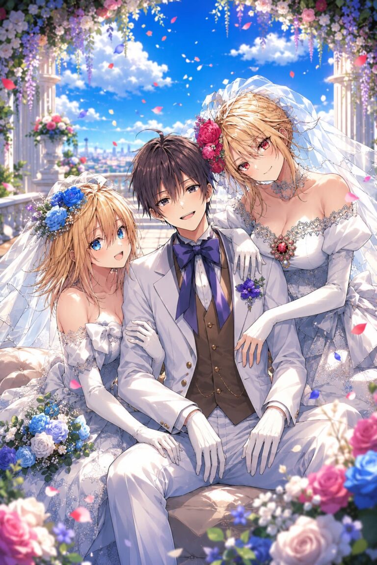 Trapped in a Dating Sim Ending Explained: Does Leon Marry Olivia and Angelica?