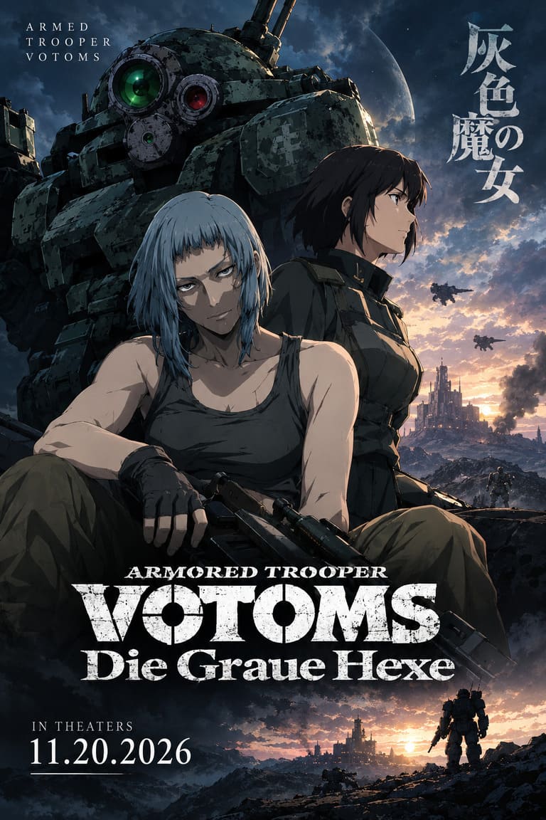 Armored Trooper VOTOMS Die Graue Hexe Trailers, Release Date, Cast, and Crew News