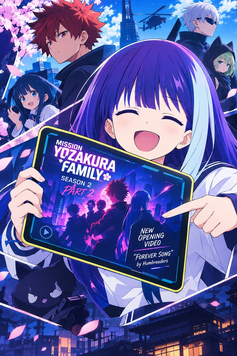 Mission Yozakura Family Season 2 Part 2 Anime Premieres With New Creditless Opening Video Mission Yozakura Family Season 2 Part 2 Anime Premieres With New Creditless Opening Video