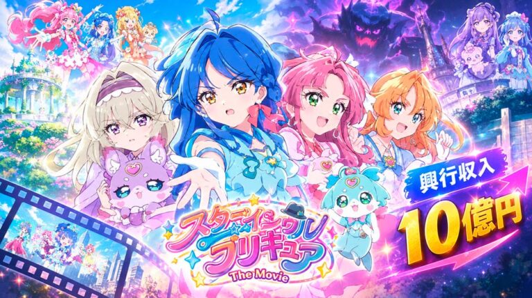 Star Detective Precure! Anime Movie Shares Action-Packed Opening Footage As Box Office Soars Past 1 Billion Yen