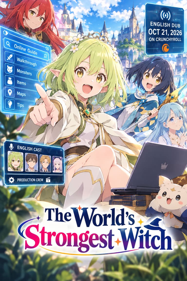 The World's Strongest Witch English Dub Release Date, Full Cast, Production Crew, and Episode Schedule Revealed The World’s Strongest Witch English Dub Release Date, Full Cast, Production Crew, and Episode Schedule Revealed