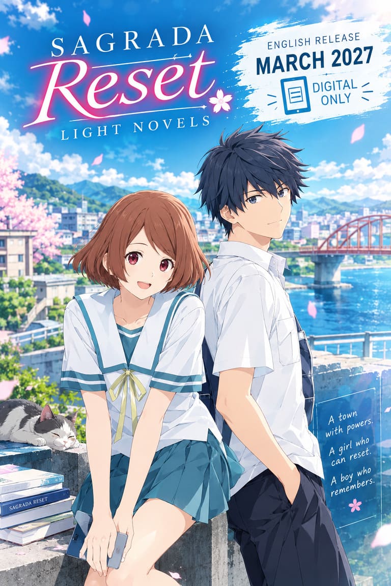 Sagrada Reset Light Novels English Release: Seven Seas Digital Imprint Details Sagrada Reset Light Novels English Release: Seven Seas Digital Imprint Details