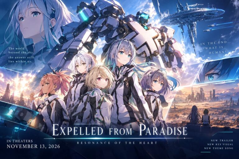 Expelled from Paradise Resonance of the Heart Trailer, Release Date, Cast, and Plot Details